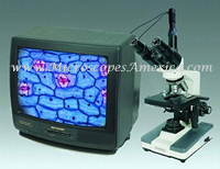  (TV and Microscope Not included) Set Up For Premiere Video Microscope Eyepice For TV Viewing MA87